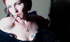 Sensual Domination with Smoking and Cum Countdown JOI