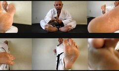 Karate King's Feet