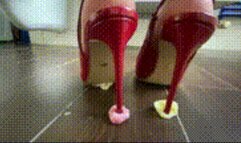 Crush Candy with High Heels