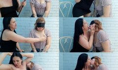 BREASTS BITES WITH HOT KISSES - MILF LETICIA MILLER & SLAVE ALICE - EXCLUSIVE LM VIDEOS MARCH 2024 - CLIP 1