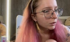 Emma's Hairpin Play: Exploring Hair Fetish