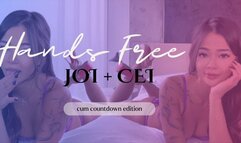 Hands Free JOI + CEI - Cum Countdown Edition