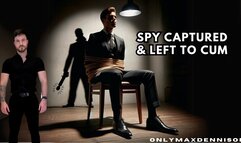 Spy captured & left to cum