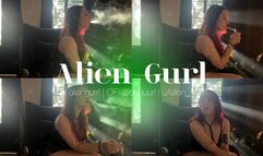 Nose Exhales | Alien Girl