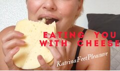 Vore fetish Evil foster mom eats you with cheese POV
