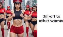 Jill off to other women - erotic lesbian fantasy