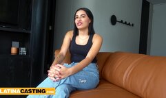 Latina Casting - Shy 18yo Colombian Cutie Riding HUGE Dick In Audition