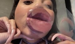 RubyDollLipz's XL Lips+Coffee Glass Kisses