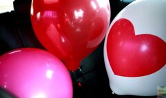 Runaway Valentine's Day Party Balloons