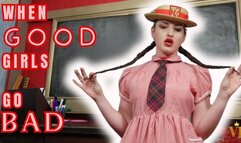 VIVIENNE L'AMOUR - WHEN GOOD GIRLS GO BAD - POV NAUGHTY SCHOOLGIRL JOI (720P FULL HD)