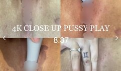 Closeup Pussy Play