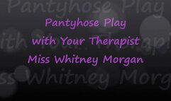 Pantyhose Gag Play with Your Counselor Miss Whitney Morgan - wmv