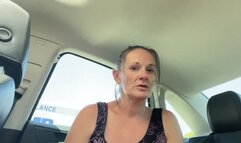 Lana Drambis - Licking ass in car (June 2022)