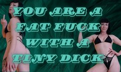 You Are a Fat Fuck With a Tiny Dick