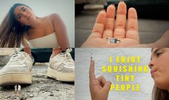 I enjoy SQUISHING little people - Giantess Luna 720