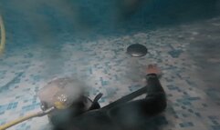 FFM scuba underwater bondage POV part 2