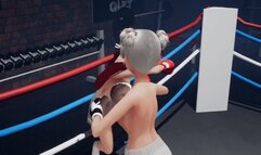 Topless Boxing - Yuna vs Nova