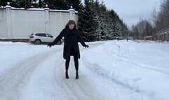 Six pairs from Sexy Nina of High Heels on Slippery Ice, High Heels on Ice Comparison, High Heels on Snow (Other shoes, Part #6)