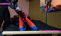 Venon vs Spiderman chapter 4-only hogtied version