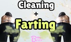 Custom: Cleaning and Farting In Latex!