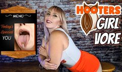 Hooters Girl Vore - Lisa will eat you if you don't like her service