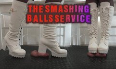 The Smashing Balls Service in White Tank Boots - (Close Version) - TamyStarly - Trample, Crushing, Trampling, Bootjob, Ballbusting, CBT
