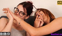 Hot Girls Hand Worship - 4K MP4