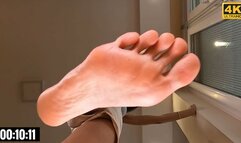 Big Feet Stomping You - 4K MP4