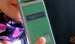 Smoking Saratoga 120s menthol gp 310324