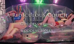 *A Ridiculous Couch - Featuring Goddess Lilith and Goddess Holly - HD*