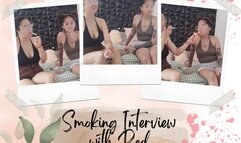 red smoking interview