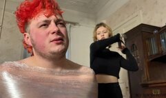 Spanking for a smelly pig (MP4, 1080)