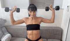 The athletic and strong MILF!