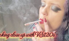 Smoking close up with VS120s - SGL009