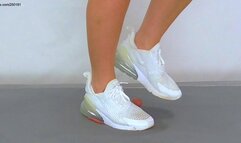 Ambers Trample Workout 2: Nike Air 270's - Feet Cam - Extreme Cock Trampling - CB48FC