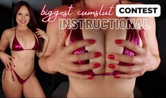 Biggest Cumslut Contest INSTRUCTIONAL