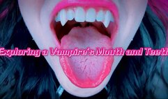 Exploring a Vampire’s Mouth and Teeth