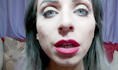 ASMR red lips