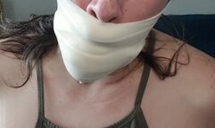Ball and Tape Gagged