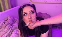 cute girl smoking fetish sex