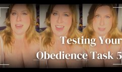 Testing Your Obedience Task 5 720p