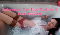 Underwater See Thru Clothes & Hair Wetting SD