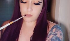 Quiet Smoke With A Voluptuous Goddess -ASMR-