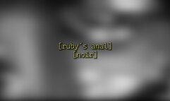 Ruby's anal [noir] - 1080p