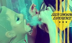 A SISSY SMOKING experience!