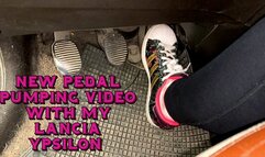 pedal pumping with my Lancia Ypsilon - video with various shots