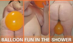 Shower Balloon Fun