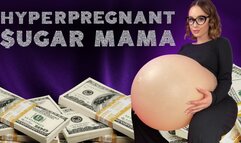 Hyperpregnant Sugar Mama - Scientist Pregnant with Multiples