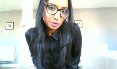 Specsy Librarian JOI to Cum On Her Tits