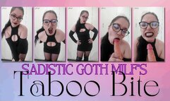 Sadistic Goth MILF's Taboo Bite - MKV